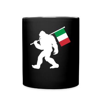 Italy - Full Colour Mug - black - Front