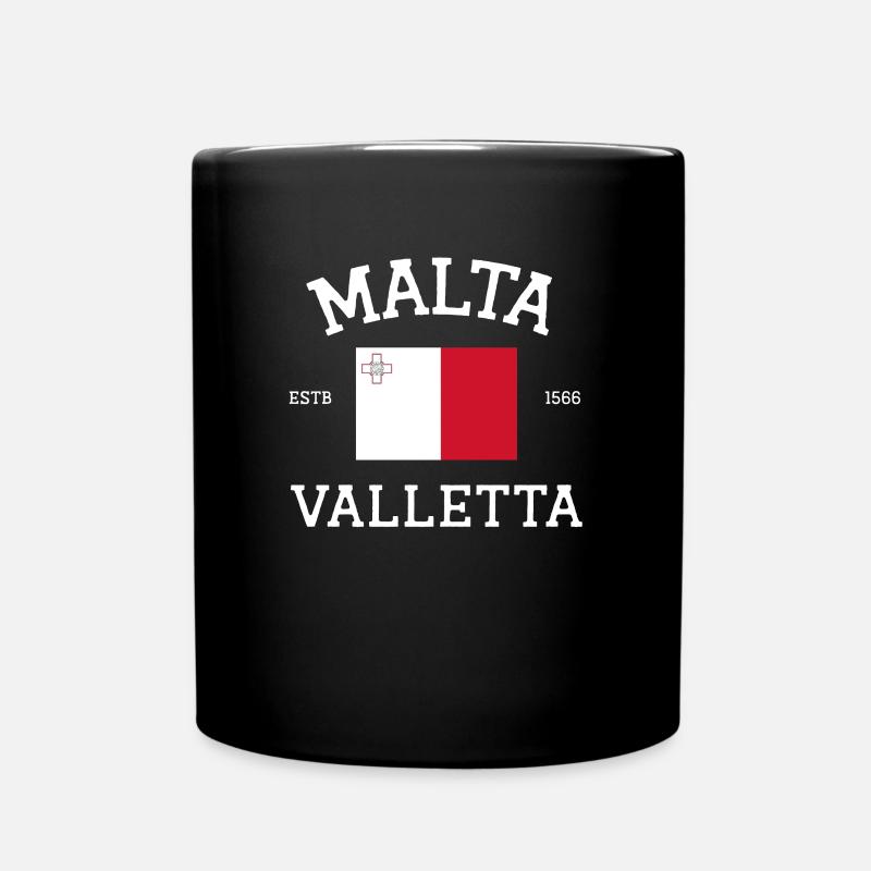Malte - Mug uni - noir