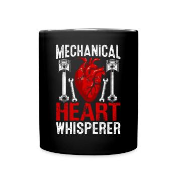 Récupération d’une opération à cœur ouvert - Mug uni - noir - Devant