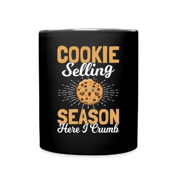 Boy Scout Cookie Merchant - Full Colour Mug - black - Front