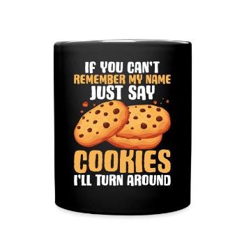 Boy Scout marchand de biscuits - Mug uni - noir - Devant