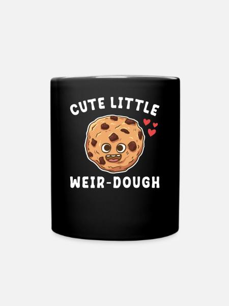 Plätzchenteig Plätzchenpfadfinder-Plätzchen-Händle - Tasse einfarbig - Schwarz