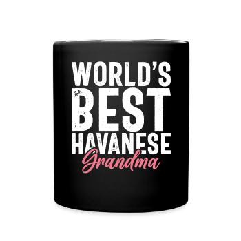 Gifts for Havanese Dog Lovers - Tasse einfarbig - Schwarz - Vorne