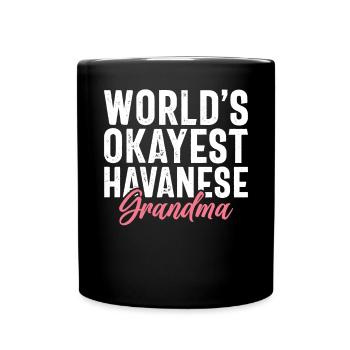 Gifts for Havanese Dog Lovers - Tasse einfarbig - Schwarz - Vorne