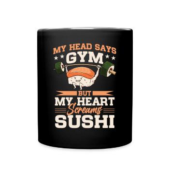 Japanese - Full Colour Mug - black - Front