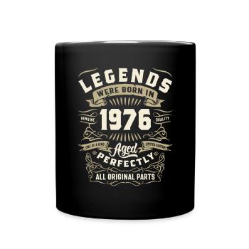 47 Years Old Gifts Vintage 1976 47th Birthday - Full Colour Mug - black - Front