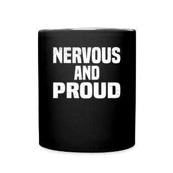 Misanthrop Menschenhasser Asozial Introvertiert - Tasse einfarbig - Schwarz - Vorne