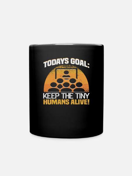 Best Teacher Pension Gift Idea Student - Full Colour Mug - black
