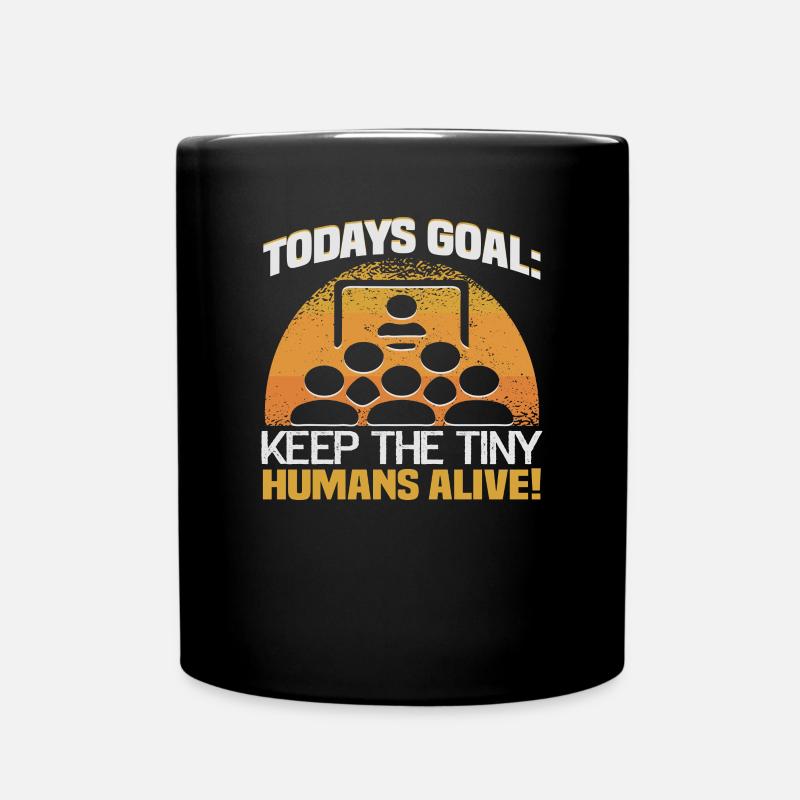 Best Teacher Pension Gift Idea Student - Full Colour Mug - black