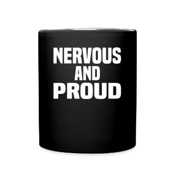 Misanthrope Antisocial Introvert - Full Colour Mug - black - Front