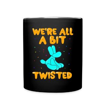 Balloon Animal Party Balloon Artist - Full Colour Mug - black - Front