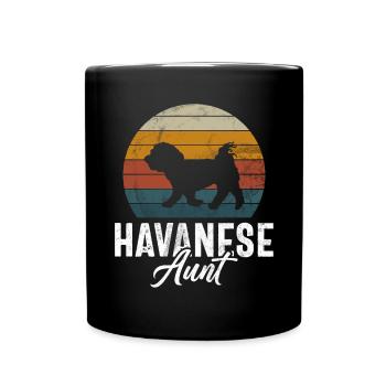 Gifts for Havanese Dog Lovers - Tasse einfarbig - Schwarz - Vorne