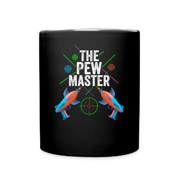 Laser Tag Player - Full Colour Mug - black - Front