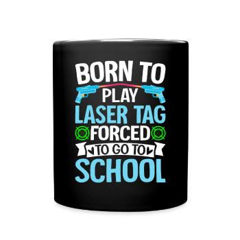 Spieler - Tasse einfarbig - Schwarz - Vorne