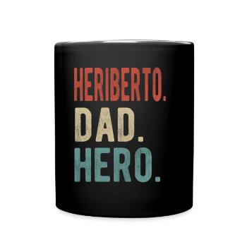 Heriberto Papa Héros - Mug uni - noir - Devant