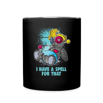 Magische Dunkle Kunst Okkulte Hexen Designs - Tasse einfarbig - Schwarz - Vorne