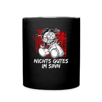 Magische Dunkle Kunst Okkulte Hexen Designs - Tasse einfarbig - Schwarz - Vorne