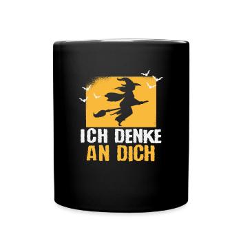 Magische Dunkle Kunst Okkulte Hexen Designs - Tasse einfarbig - Schwarz - Vorne