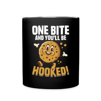 Funny Cookie Boy Scout Cookie Vendor - Full Colour Mug - black - Front