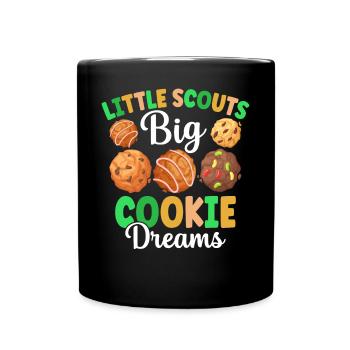 Boy Scout Cookie Merchant - Full Colour Mug - black - Front