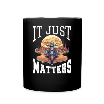 Trike Trike Rider Motor Trike Funny Trike Bike - Full Colour Mug - black - Front