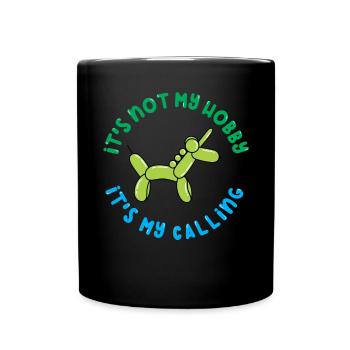 Balloon Animal Party Balloon Artist - Full Colour Mug - black - Front