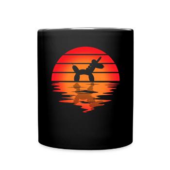 Balloon Animal Party Balloon Artist - Full Colour Mug - black - Front