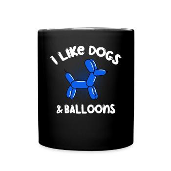 Balloon Animal Party Balloon Artist - Full Colour Mug - black - Front