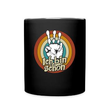Birthday Decoration Hand 3 Years I'm 3 - Full Colour Mug - black - Front