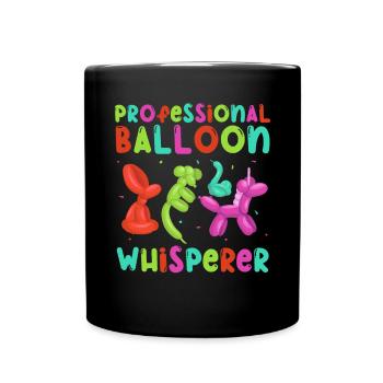 Balloon Animal Party Balloon Artist - Full Colour Mug - black - Front