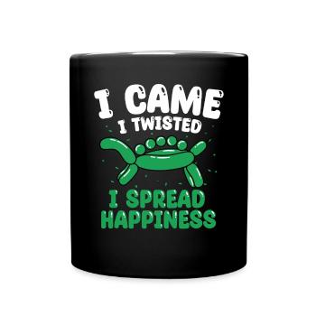 Balloon Animal Party Balloon Artist - Full Colour Mug - black - Front
