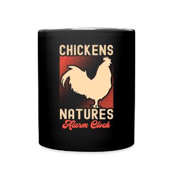 Chicken Lovers Farmer Henhouse Chicken Lovers - Full Colour Mug - black - Front