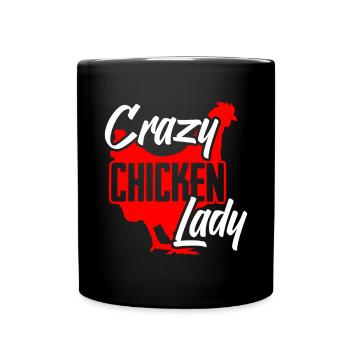 Chicken Lovers Farmer Henhouse Chicken Lovers - Full Colour Mug - black - Front