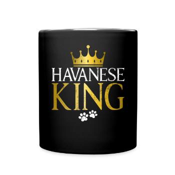 Gifts for Havanese Dog Lovers - Tasse einfarbig - Schwarz - Vorne