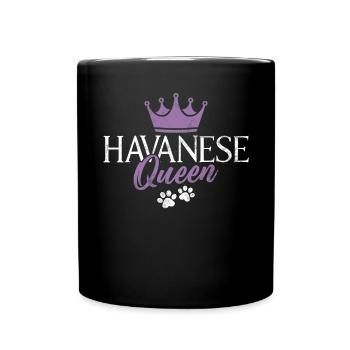 Gifts for Havanese Dog Lovers - Tasse einfarbig - Schwarz - Vorne