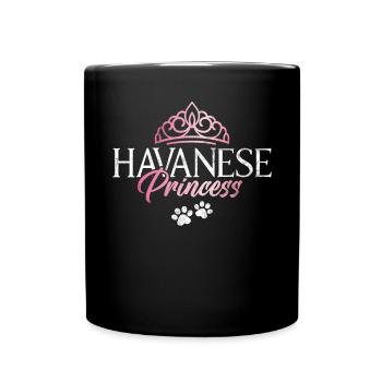 Gifts for Havanese Dog Lovers - Tasse einfarbig - Schwarz - Vorne