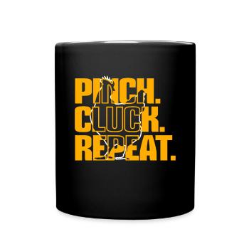 Chicken Lovers Farmer Henhouse Chicken Lovers - Full Colour Mug - black - Front