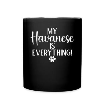 Gifts for Havanese Dog Lovers - Tasse einfarbig - Schwarz - Vorne