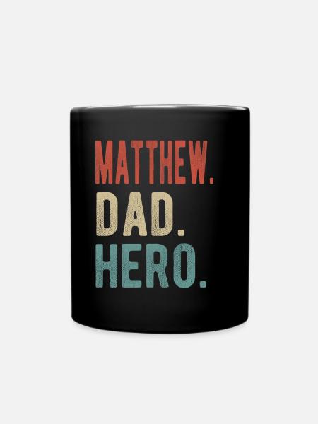 Matthew Papa Held - Tasse einfarbig - Schwarz