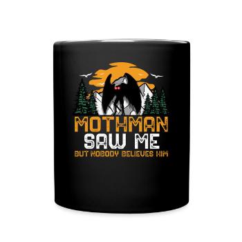 Cryptid Cryptozoology - Full Colour Mug - black - Front