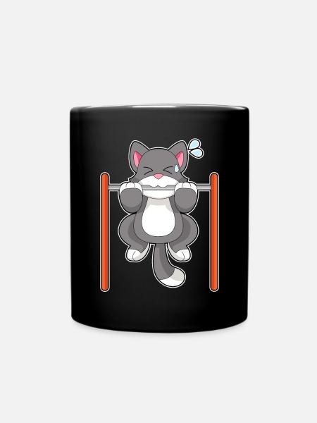 Culturisme Chat Culturisme Culturisme - Mug uni - noir