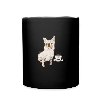 Chihuahua - Full Colour Mug - black - Front