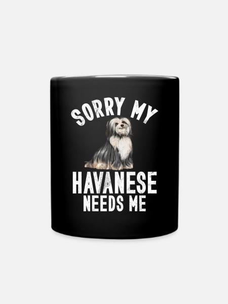 Gifts for Havanese Dog Lovers - Tasse einfarbig - Schwarz