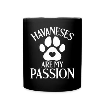Gifts for Havanese Dog Lovers - Tasse einfarbig - Schwarz - Vorne