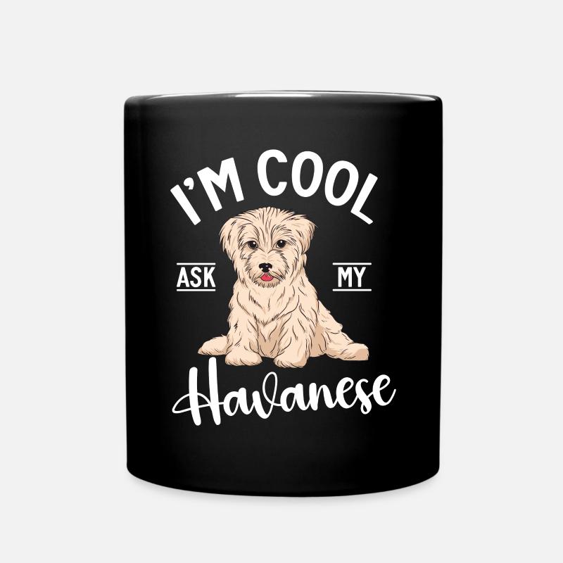 Gifts for Havanese Dog Lovers - Tasse einfarbig - Schwarz