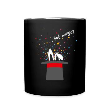 Got Magic Magic Magic Hat Bunny Illusionniste Magicien de scène - Mug uni - noir - Devant