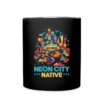 État de Las Vegas Nevada États-Unis Amérique États-Unis - Mug uni - noir - Devant