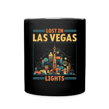 Bundesstaat Las Vegas, Nevada, USA, Amerika, Vereinigte Staaten - Tasse einfarbig - Schwarz - Vorne