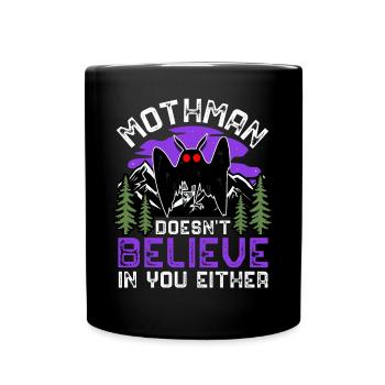 Cryptid Cryptozoology - Full Colour Mug - black - Front