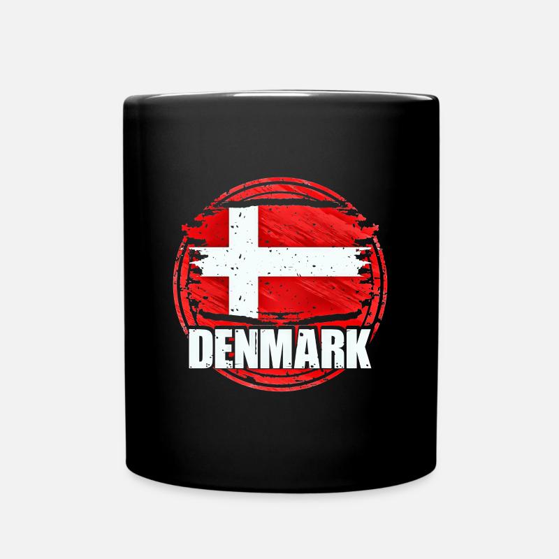 Dänemark - Tasse einfarbig - Schwarz
